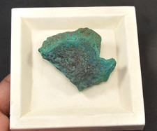 Natural Raw Chrysocolla Azurite Crystal Cluster Blue Teal Mineral Specimen READ picture