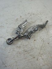NOS OEM 1930s 40s Packard Goddess of Speed Hood Ornament Radiator Cap Chrome New picture