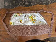 Vintage Floral Polka Dot Apron picture