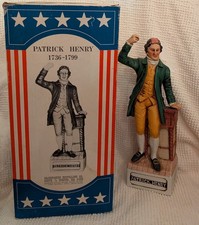 1736-1799 VTG Patrick Henry McCormick Bourbon Whiskey Bottle w/ OG Packaging picture