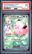 2025 Pokemon Jtg En-Journey Together #184 Lillie'S Clefairy Ex SIR PSA 9 picture