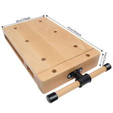 Wood Bench Vise Woodworking Woodworker Bench Vice Quick Release picture