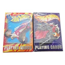 2001 Hot Wheels Bicycle Playing Cards - 2 Sealed Decks picture