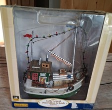 Lemax Annibelle Trawler Fishing Boat Christmas Village Lighted Display New picture
