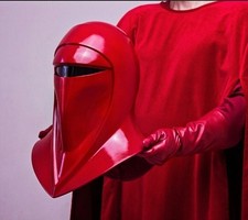 Star Wars Emperor's Royal Guard Helmet Prop Replica - Red Sci-Fi Cosplay Gift US picture