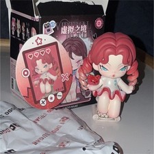 DODO NAMI Virtual Idol Plastic Figure Chibi Girl Red Hair Pigtails w/ Box picture