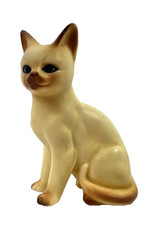 LEFTON Trademark Exclusives Siamese Bone China Cat Figurine About 3