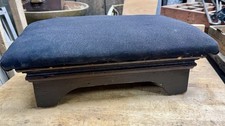 Antique Wood Foot Stool Or Kneeling Bench From The Masonic Lodge picture