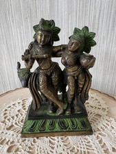 Brass Krishna Murti | Krishna Statue Radha Krishna Idol Home Decor Showpiece picture