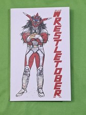 WrestleTober RARE OOP Daniel Warren Johnson Mini-Comic SIGNED picture