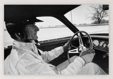 30X20 KEN MILES 1965 SHELBY MUSTANG GT350 WILLOW SPRINGS REPRODUCTION POSTER picture