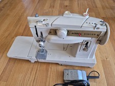 Rare  Singer 431g Convertible Sewing Machine Made Germany Pedal Some Accessories picture