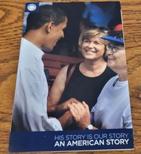 Barack Obama 2008 Indiana Presidential Campaign Flyer Brochure Original picture