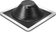 #8 Epdm Chimney Pipe Flashing Boot Rubber Roof Jack for OD Pipe 6 3/4 to 15'', F picture