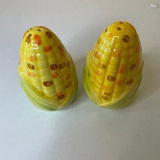 Corn Ceramic Salt & Pepper Shakers picture