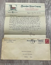 1924 Love Letter Alice Tallman Guthrie OK Electrolytic Chlorine Co Kansas City picture