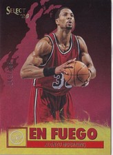 2026 Panini Decades 90s Pop Culture Alonzo Mourning En Fuego Miami Heat /199 picture