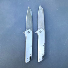 2 Kershaw 1365 Misdirect, Stainless, Frame Lock, Great for EDC, snappy opening  picture