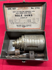 Millers Falls 1741 Dyno-Mite Hole Saw Set - Vintage - hast minor rust picture