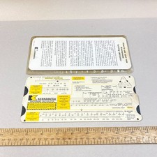 Kennametal Machining Calculator A76-167 w/ Sleeve & Instructions USA picture