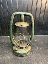 Embury No 2 Air Pilot Green Kerosene Star Bottom Lantern w Dietz H LOC-NOB Globe picture