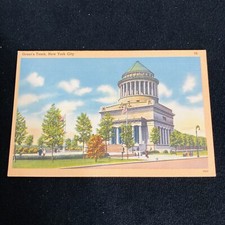 VTG‼ 1940's Ulysses S. Grant's Tomb New York City NY Linen Postcard • UNPOSTED‼ picture