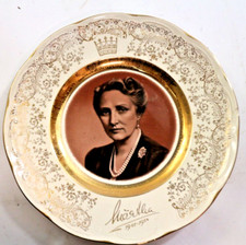 Figgjo Flint Plate Princess Martha of Sweden Crown Princess of Norway 1901-1954 picture