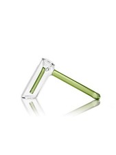 GRAV LABS Hammer Bubbler Glass Water Pipe Green 7