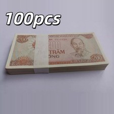 100Pcs Vietnam 200 Dong, Vietnamese VND Banknote, Random Year, UNC, Grade 8-9 picture