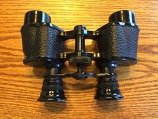 WWII Field Binoculars DAYROP 8x28 Deraisme Paris Clear Lens Some Coating Missing picture