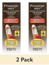 Primatene Mist Epinephrine Aerosol 2 Boxes NEW . Expires 12/2027 Or Better picture