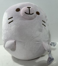 Samezu Pastel Plush Yummy Pink Seal 15
