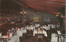 Postcard Clayton's Log Cabin Manahawkin NJ picture