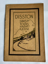 Rare Antique Disston Saws & Tools for the Farm Illustrated Catalog Brochure 1912 picture