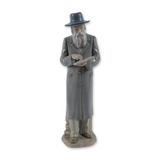 KPM Conte Porcelain Rabbi Figurine Antique European Figure picture