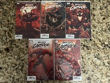 Absolute Carnage Complete Set 2019, Donny Cates, A Covers Issues 1-5 picture