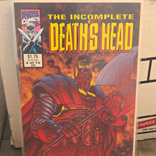 Marvel Comics The Incomplete Death's Head #4 (1989) Simon Furman Bryan Hitch picture