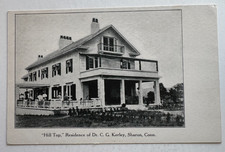 ca 1900s Postcard Sharon CT 