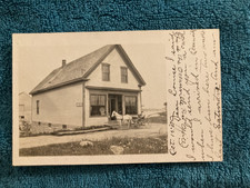 RPPC Oceanville Maine Store Horse & Buggy Posted 1907 to: Louise Brooks Westport picture
