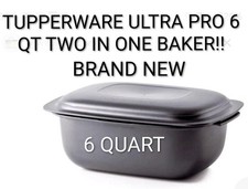 Tupperware Ultra Pro 6 QT From Freezer To Oven 2 PC Set 