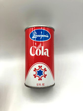 Nice 12oz * LAWSON'S * Cola SS Tab Soda Can Lawson Milk Co. Cuyahoga Falls Ohio picture