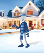 6 FT ANIMATED SNOW MISER FROM YEAR WITHOUT A SANTA CLAUS CHRISTMAS PROP picture