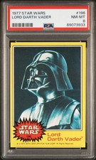 1977 Star Wars #196 Lord Darth Vader PSA 8 NM-MT picture