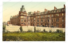 Ayr Scotland Station Hotel Standard Postcard COPY RPPC picture