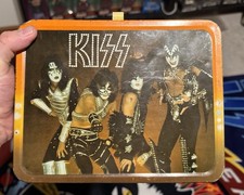 Vintage KISS Metal Lunchbox With Thermos 1977 King Seeley By Thermos picture