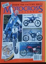 MOTOCROSS ACTION JOURNAL VOL.5 NO.4 AUGUST 1999 YZ JEREMY MCGRATH FACTORY BIKES picture