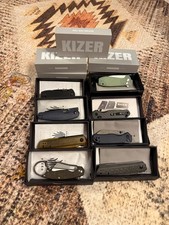 NEW kizer pocket knife lot picture