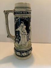 Vintage Large Eckhardt and Engler German Stoneware Made Beer Stein  2 liter  picture