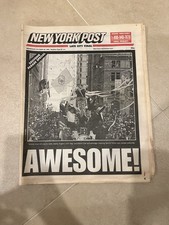 New York Post Newspaper October 30, 1996 Yankees Champs Souvenir Parade Special picture