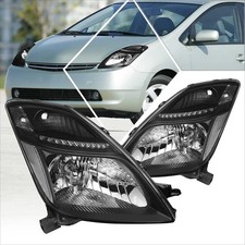 OE Style HID Xenon Headlight Assembly Compatible with 06-09 Toyota Prius,Black H picture